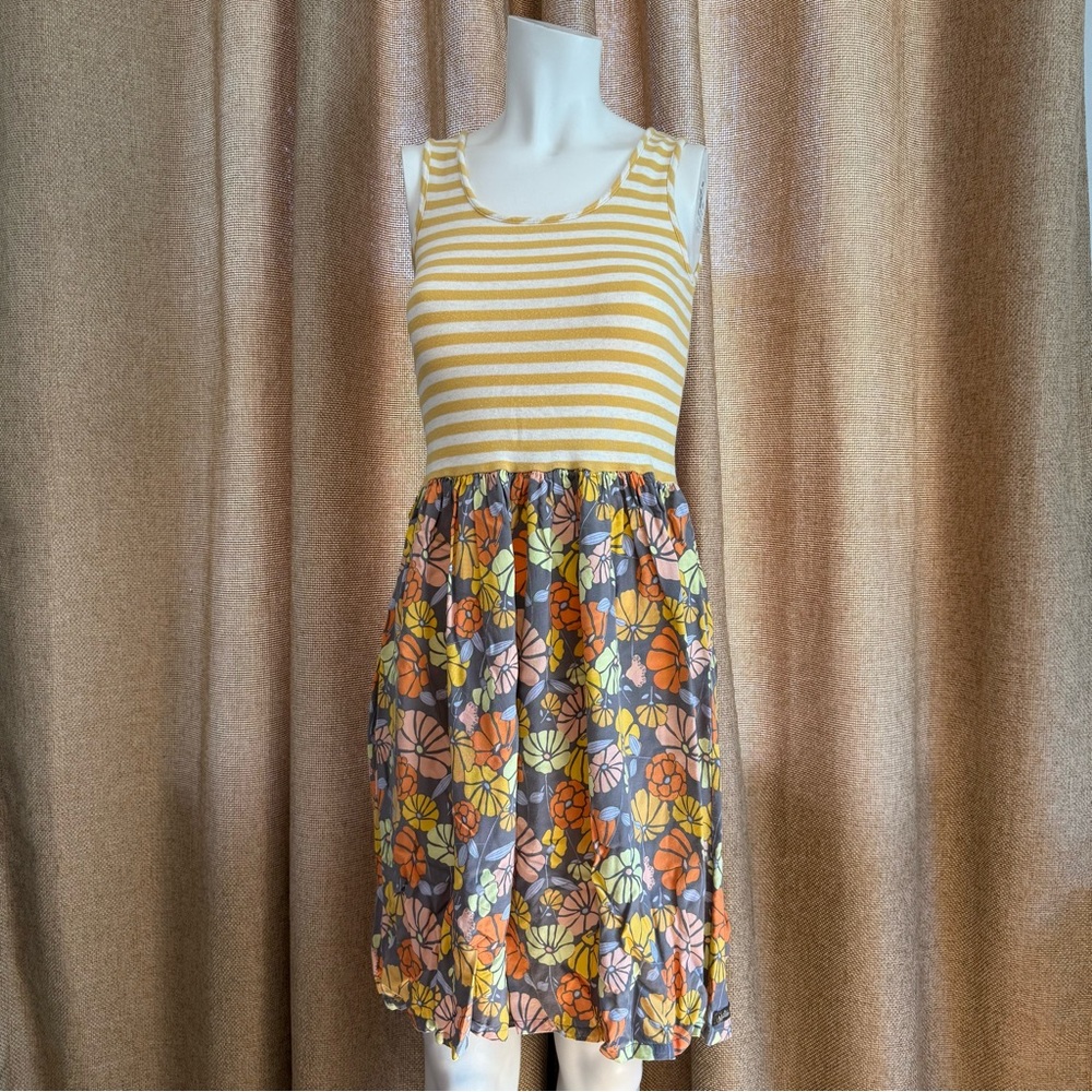 Sleeveless striped dress - Size XS